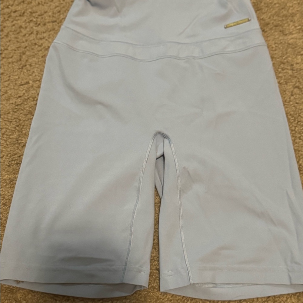 Gymshark Women's Light Blue Shorts